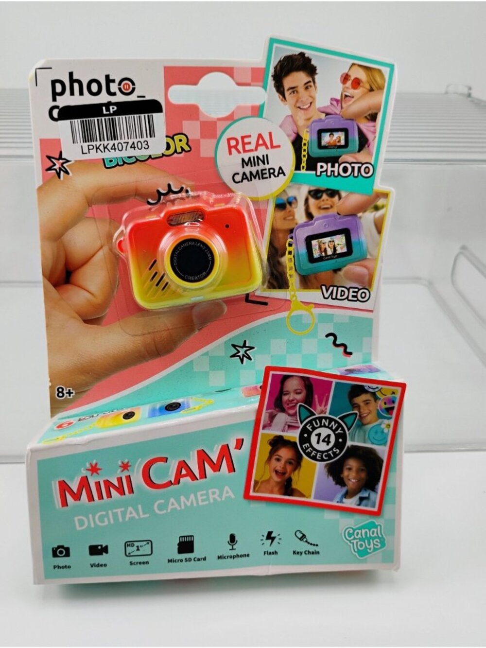 Mini Cam Digital Camera For Kids With Photos & Video Features